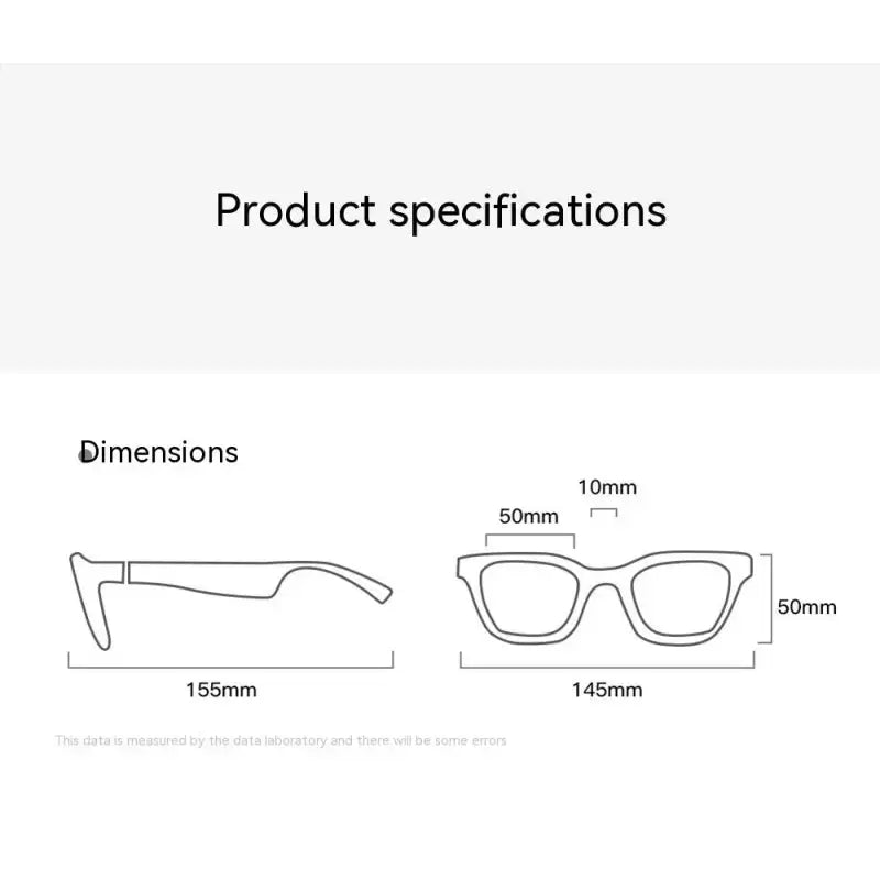 Smart Glasses Black Technology Headset Bluetooth Sunglasses Velmora