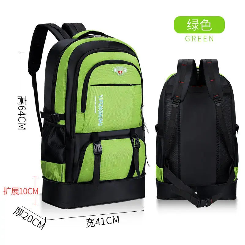 Large Backpack Men's Large Travel Backpack Women's Travel Mountaineering Outdoor Large-capacity Luggage Backpack My Store