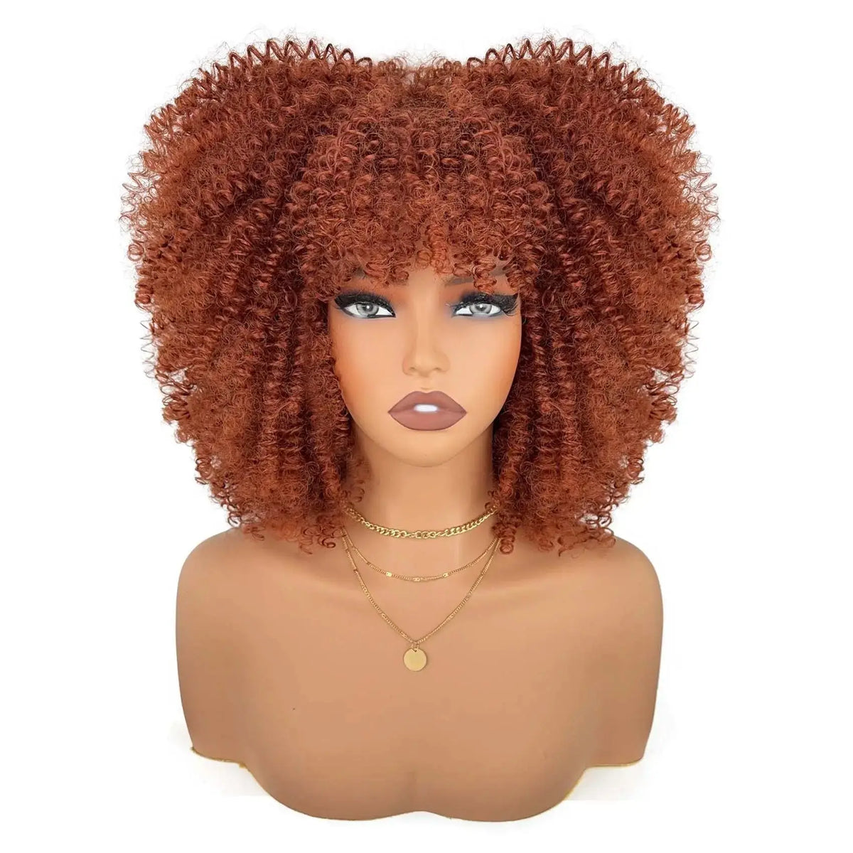 Short Curly Synthetic Wigs My Store