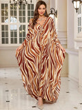 Cotton Printed Vacation Beach Long Dress for Women, Loose Long Dress, Bikini Cover-Up, Sun Protection Clothing My Store