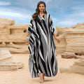 Cotton Printed Vacation Beach Long Dress for Women, Loose Long Dress, Bikini Cover-Up, Sun Protection Clothing My Store