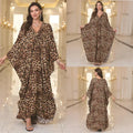 Cotton Printed Vacation Beach Long Dress for Women, Loose Long Dress, Bikini Cover-Up, Sun Protection Clothing My Store