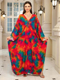Cotton Printed Vacation Beach Long Dress for Women, Loose Long Dress, Bikini Cover-Up, Sun Protection Clothing My Store
