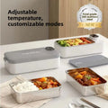 New Model of Water-Free Heating Lunch Box, USB Charging Portable Insulated Lunch Box, 304 Stainless Steel Electric Heating Lunch Box My Store