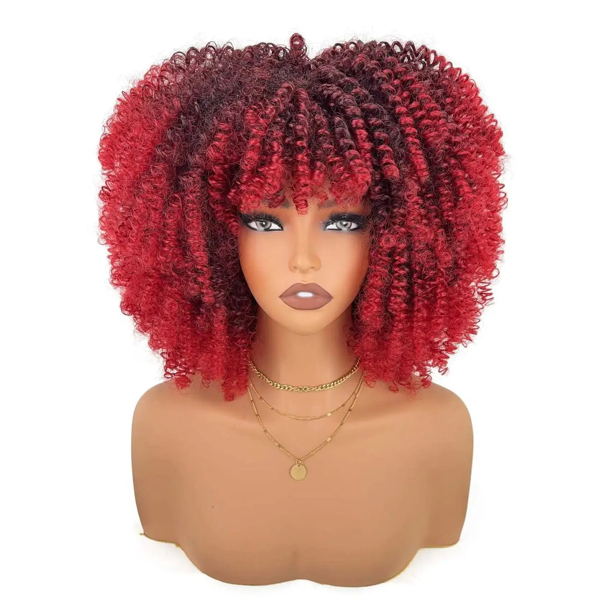 Short Curly Synthetic Wigs My Store