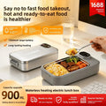 New Model of Water-Free Heating Lunch Box, USB Charging Portable Insulated Lunch Box, 304 Stainless Steel Electric Heating Lunch Box My Store