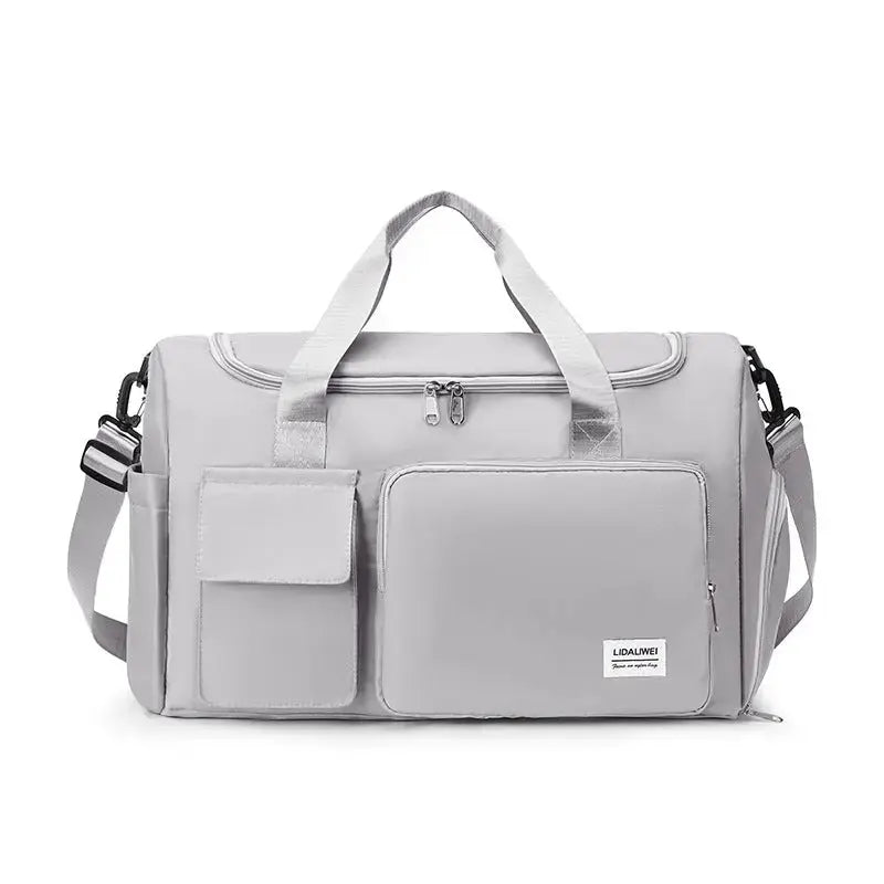 New Portable Travel Bag Dry And Wet Separation Swimming Sports Fitness Bag Short Business Trip Lightweight Luggage Bag Yoga Bag My Store
