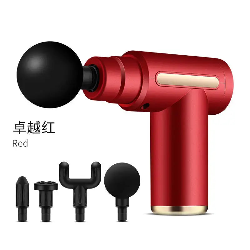 Cross border portable mini muscle relaxation electric massager small ladies mini massage gun 720 fascia gun My Store