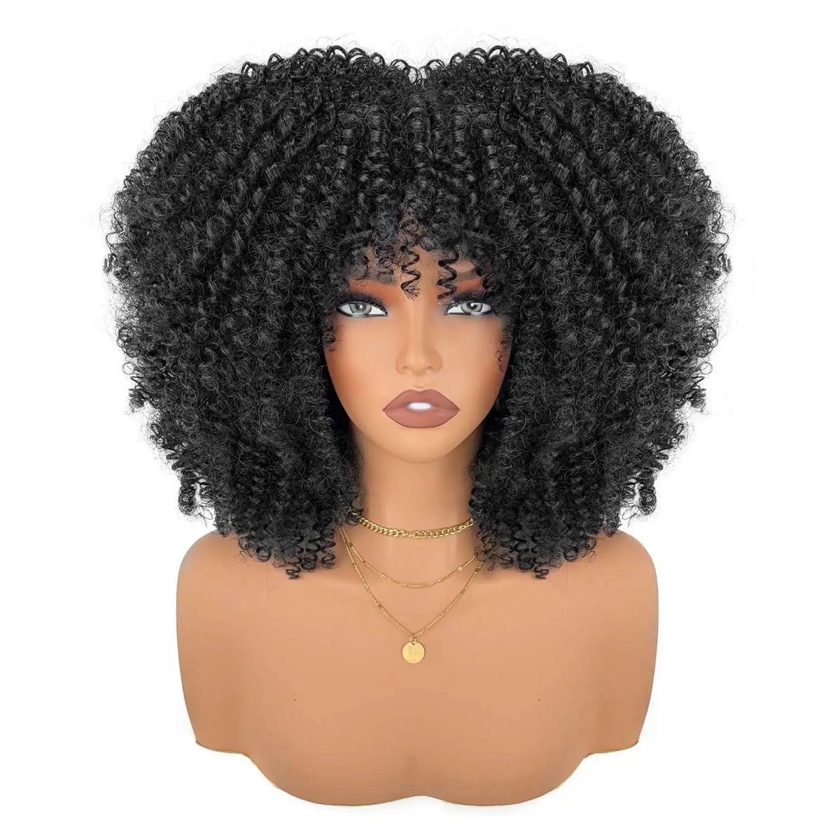 Short Curly Synthetic Wigs My Store