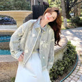 Stitched Denim Jacket My Store