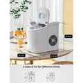 Mini Portable Electric Ice Maker Machine with Ice Scoop Doba
