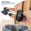130W Electric Detail Sander, Handheld Mouse Sander with Dust Collection System, 13200 RPM Mini Sanding Tool with 12 Sandpapers for Woodworking, DIY and Tight Spaces Doba