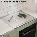 XXL 304 Stainless Steel Cutting Board  Anti-Slip & Mildew-Proof! No More Moldy Wooden Boards | Heavy-Duty & Food-Safe, Easy to Clean – Chop Meat, Knead Dough, Bake Prep All-in-One | Must-Have for Home Doba