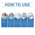 Ice Maker Cleaning Tablets, Descaling & Deodorizing Cleanser for Portable Undercounter Countertop Ice Machines, Efficient Mineral Scale Stain Remover, 12 Pack Doba