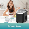 PSZ6Y10 Home Ice Maker-Outdoor Camping Ice Production 12kg/day bullet ice maker-PVC BPA-free, quick ice production. Coffee ice cubes, car fridge compatible. Alcohol ice maker with a Doba