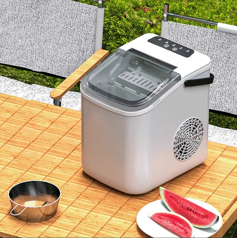 PSZ6Y10  Home Ice Maker-Outdoor Camping Ice Production 12kg/day bullet ice maker-PVC BPA-free, quick ice production. Coffee ice cubes, car fridge compatible. Alcohol ice maker with a Doba