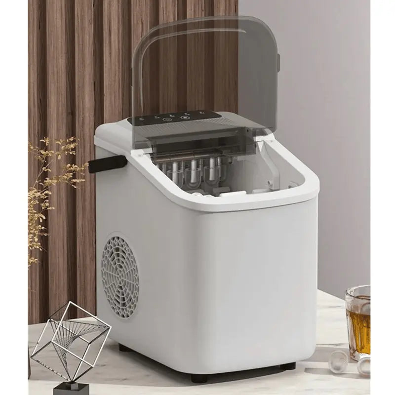 PSZ6Y10 Home Ice Maker-Outdoor Camping Ice Production 12kg/day bullet ice maker-PVC BPA-free, quick ice production. Coffee ice cubes, car fridge compatible. Alcohol ice maker with a Doba