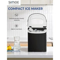 Mini Portable Electric Ice Maker Machine with Ice Scoop Doba