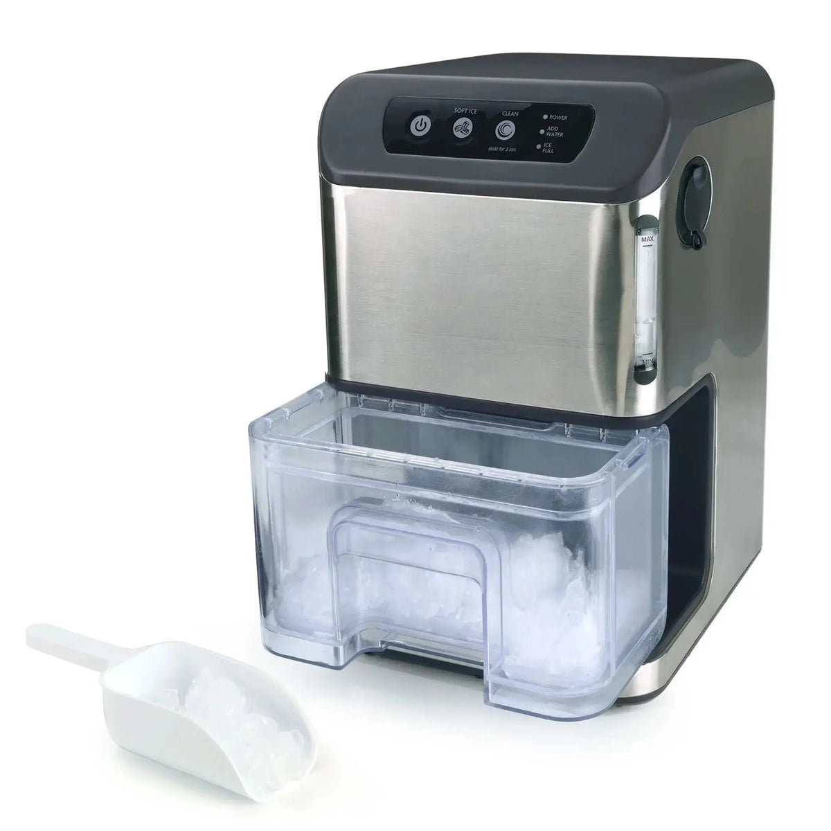 Portable Countertop Ice Maker for Soft Nugget Ice at Home Doba