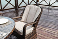 Direct Wicker Patio Wicker 7 Piece Oval Dining Set-Gray Doba