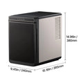 Countertop Ice Maker, 22 lbs per Day, Self-Cleaning Portable Machine with Tong, Drawer-Style Ice Access, Ice-Making Machine with Large Square Cubes, for Home, Kitchen, Office, Bar & Party Doba