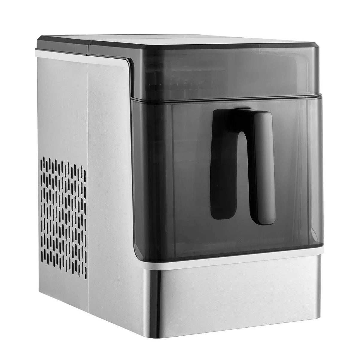 Countertop Ice Maker, 32 Cubes Ready in 15 Mins, 46lbs in 24Hrs, Self-Cleaning Portable Ice Maker with Convenient Ice Transfer, Ice Machine with 3 Sizes Ice Cube for Home Kitchen Office Party Doba