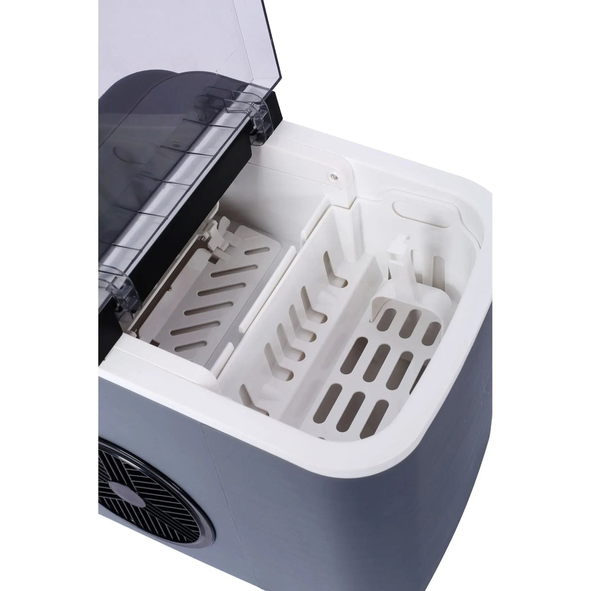 Portable Ice Machine, Self-Cleaning Ice Makers Ice Maker Countertop with Basket and Scoop, 9 Cubes in 6 Mins, 26 lbs per Day, Ideal for Home, Kitchen,ETL and FDA certificate Doba