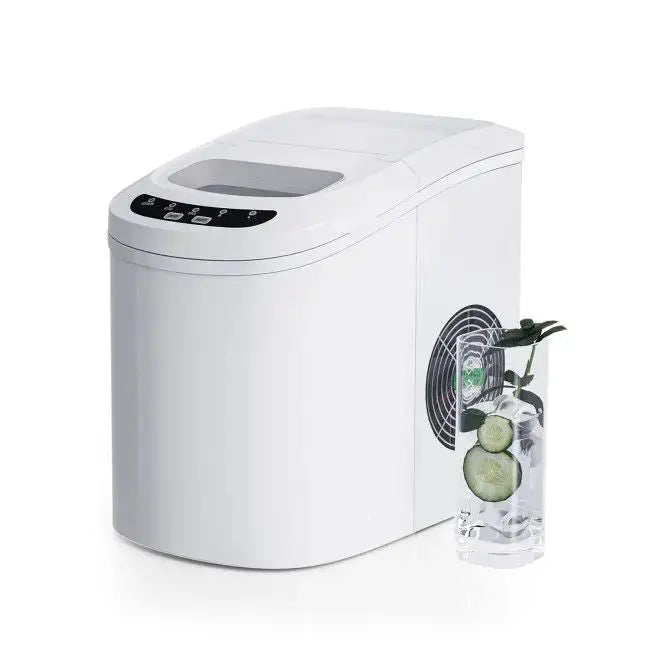Mini Portable Electric Ice Maker Machine with Ice Scoop Doba