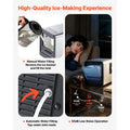 Countertop Ice Maker, 33 lbs per Day, Self-Cleaning Portable Machine with Scoop, Drawer-Style Ice Access, Nugget Ice-Making Machine with Chewable Ices for Home, Kitchen, Office, Bar & Party Doba