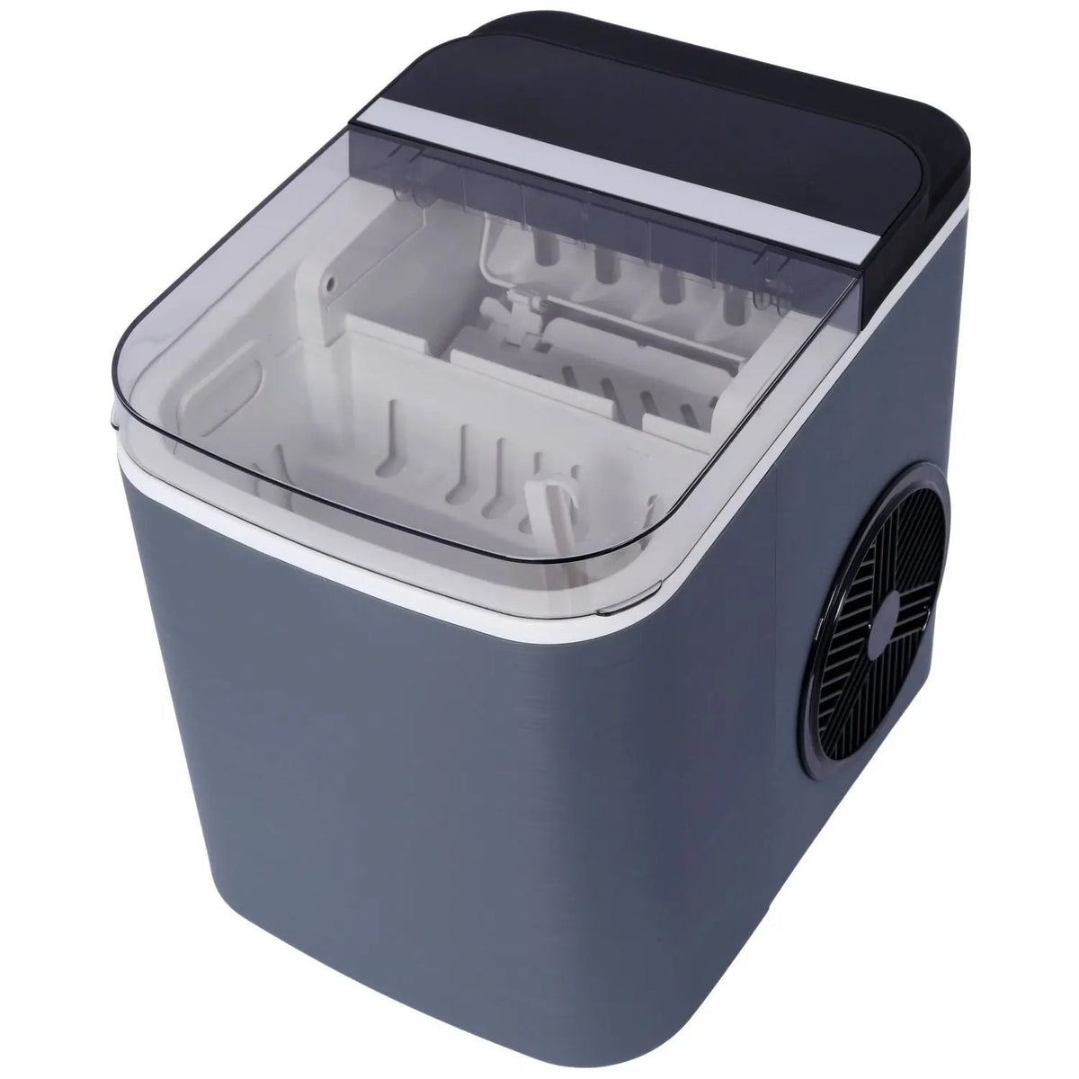 Ice Maker Countertop, Portable Ice Machine, Self-Cleaning Ice Makers with Basket and Scoop, 9 Cubes in 6 Mins, 26 lbs per Day, Ideal for Home, Kitchen,ETL and FDA certificate. Doba