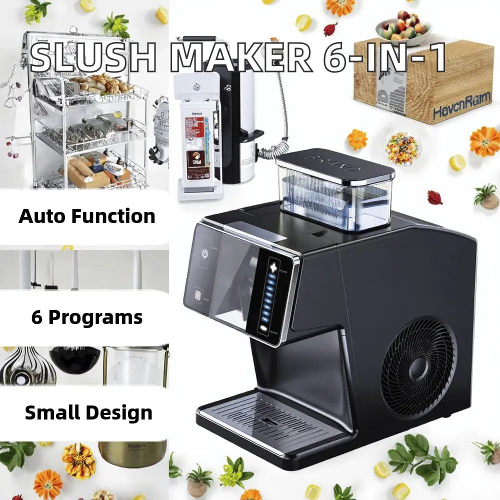 Snowflake Ice Maker-44-pound 24-hour ice maker with stainless steel blades, PVC construction, BPA-free, LED display with auto-cleaning program, electric ice cream maker with Doba