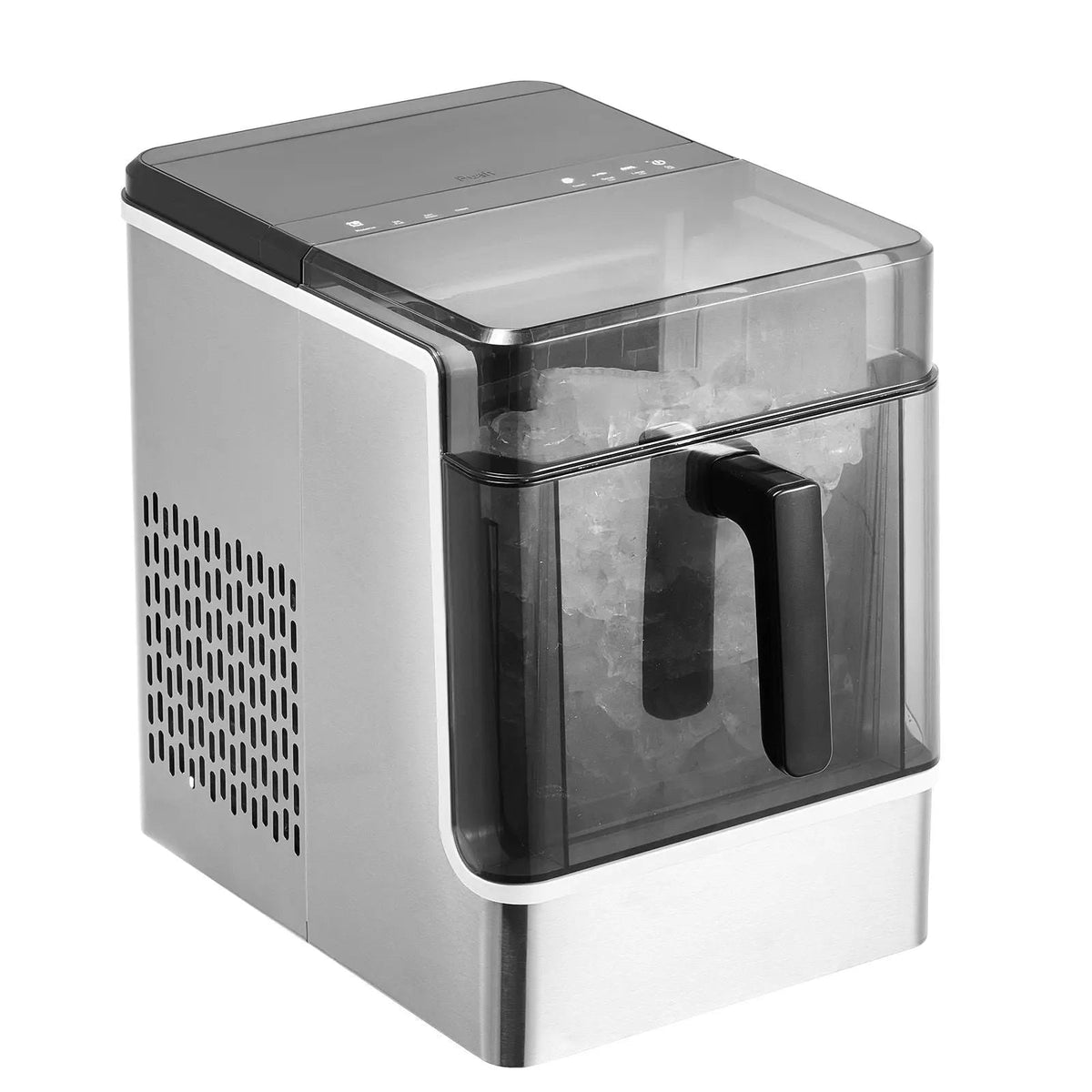 Countertop Ice Maker, 32 Cubes Ready in 15 Mins, 46lbs in 24Hrs, Self-Cleaning Portable Ice Maker with Convenient Ice Transfer, Ice Machine with 3 Sizes Ice Cube for Home Kitchen Office Party Doba