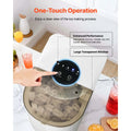 Countertop Ice Maker, 7 Cubes Ready in 6 Mins, 26 lbs per Day, Self-Cleaning Portable Machine with Ice Scoop, Ice-Making Machine with 2 Sizes Bullet Ices for Home, Kitchen, Office, Bar & Party Doba