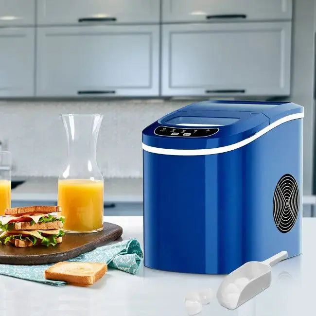 Mini Portable Electric Ice Maker Machine with Ice Scoop Doba