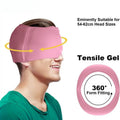 360° Massage Migraine Relief Hat Stress Relief Eye Mask Gel Hot Cold Therapy Headache Pain Relief Cap  Ice Head Wrap for Headache and Puffy Eyes Doba