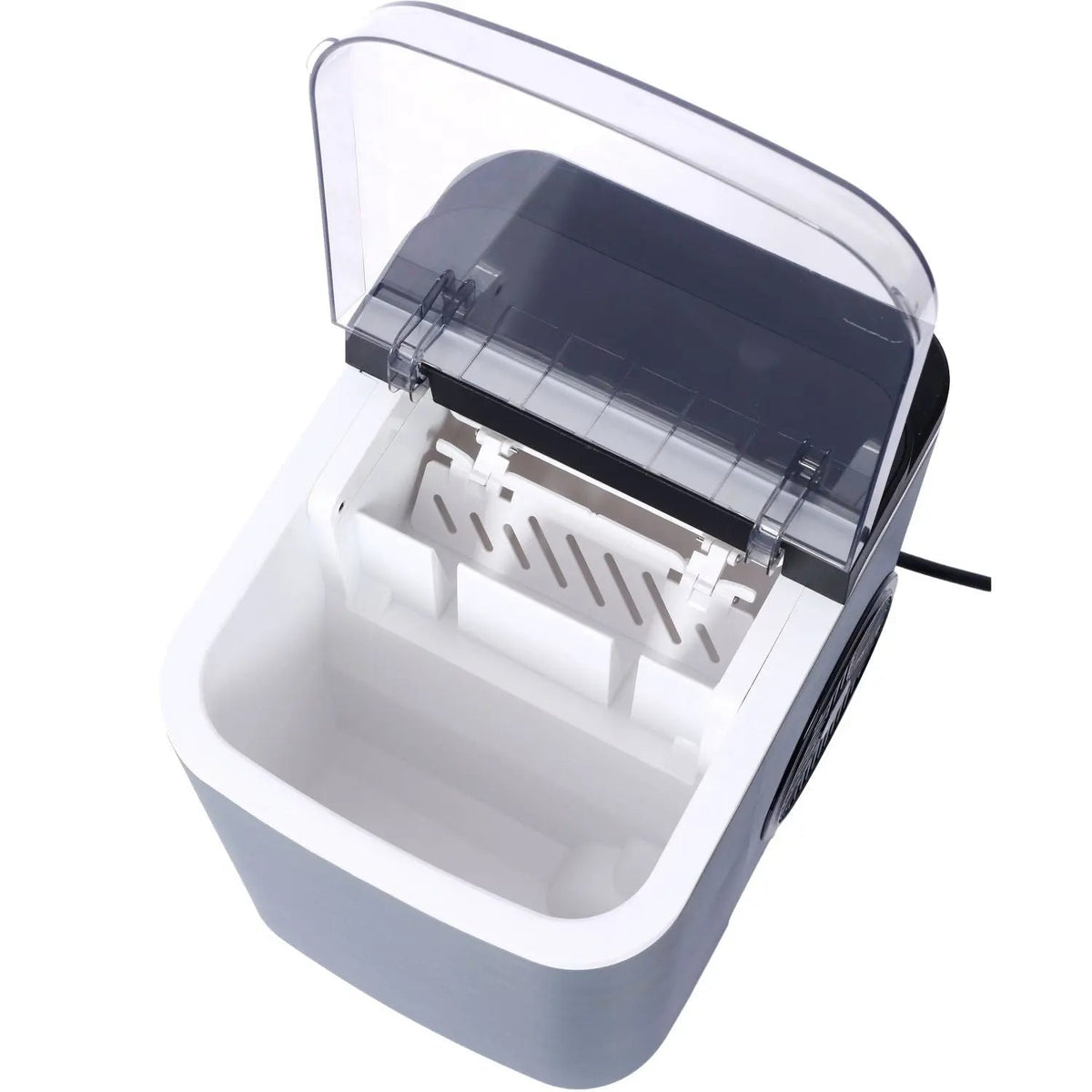 Ice Maker Countertop, Portable Ice Machine, Self-Cleaning Ice Makers with Basket and Scoop, 9 Cubes in 6 Mins, 26 lbs per Day, Ideal for Home, Kitchen,ETL and FDA certificate. Doba