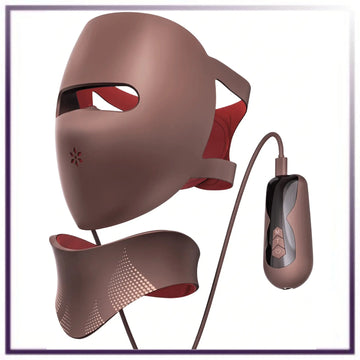 3D Light Therapy Anti-Aging Face Mask & Tachyphoton Freezing-Age Neck Beauty Instrument Set Doba