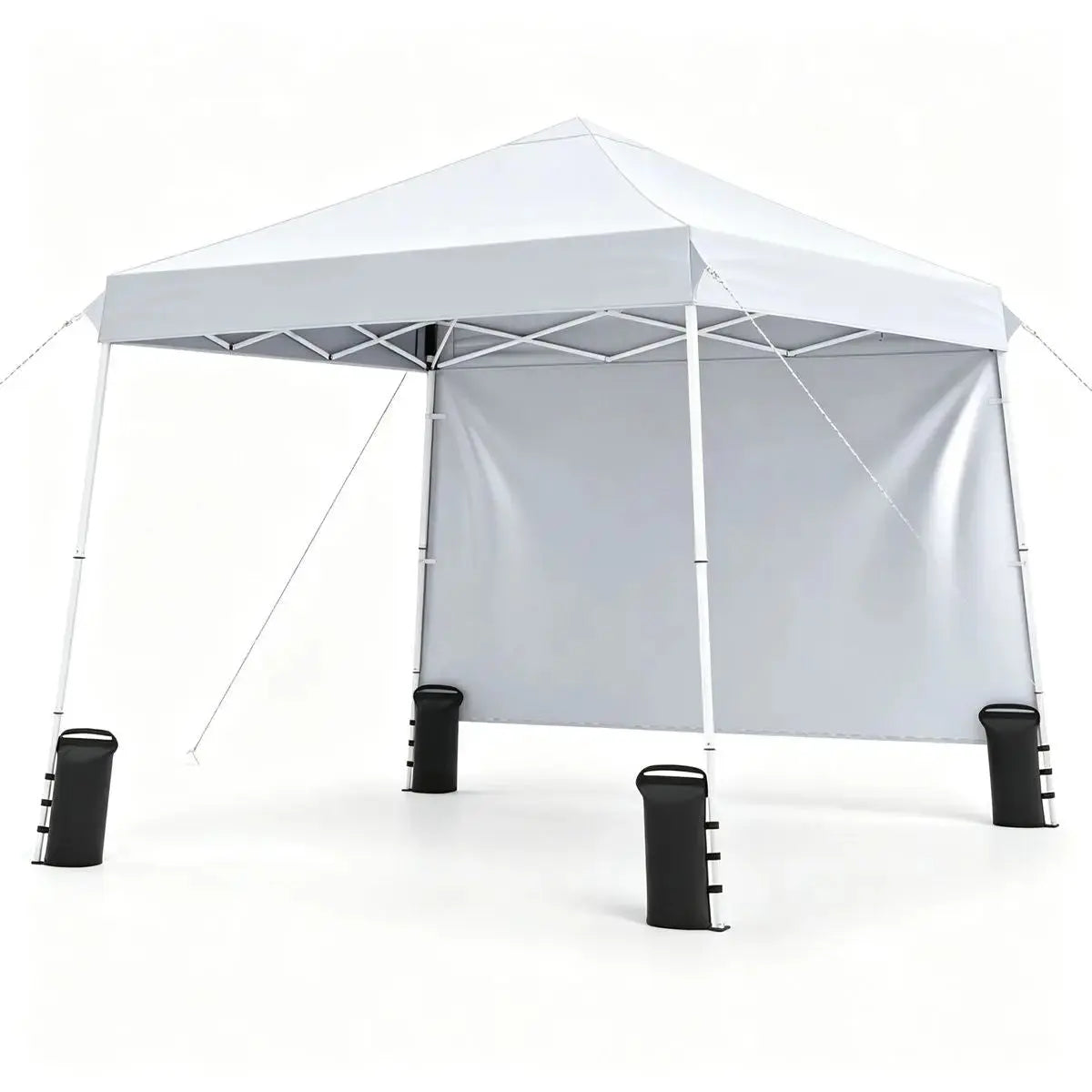 Adjustable 9x9 Outdoor Canopy Tent with Waterproof Sidewalls and UPF 50+ Protection Doba