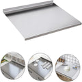 XXL 304 Stainless Steel Cutting Board  Anti-Slip & Mildew-Proof! No More Moldy Wooden Boards | Heavy-Duty & Food-Safe, Easy to Clean – Chop Meat, Knead Dough, Bake Prep All-in-One | Must-Have for Home Doba