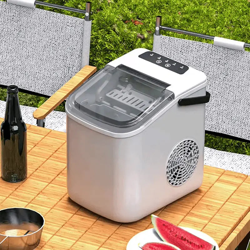 PSZ6Y10 Home Ice Maker-Outdoor Camping Ice Production 12kg/day bullet ice maker-PVC BPA-free, quick ice production. Coffee ice cubes, car fridge compatible. Alcohol ice maker with a Doba